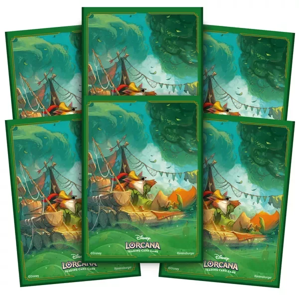 Ochranné obaly na karty Lorcana: Into the Inklands - Robin Hood (65 ks)