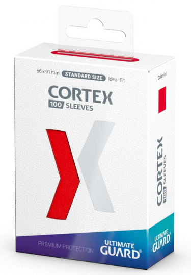 Ochranné obaly na karty Ultimate Guard - Cortex Sleeves Standard Size Red (100 ks)