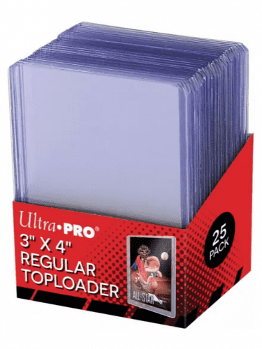 Ochranné obaly na karty Ultra Pro - Regular Toploader (25 ks)