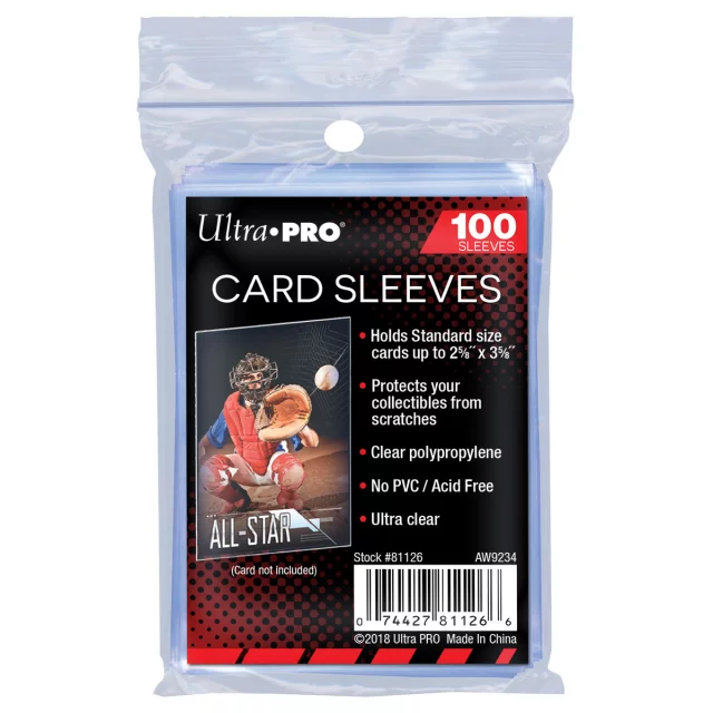 Ochranné obaly na karty Ultra Pro - Standard Sleeves Regular Soft (100) - Sběratelská karetní hra TCG