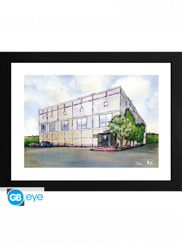 Zarámovaný plakát The Office - Pam Watercolor