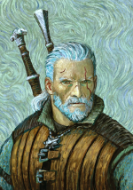 Obraz Zaklínač - Gogh Geralt