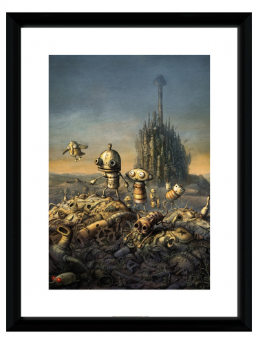 Zarámovaný plakát Xzone Originals - Machinarium