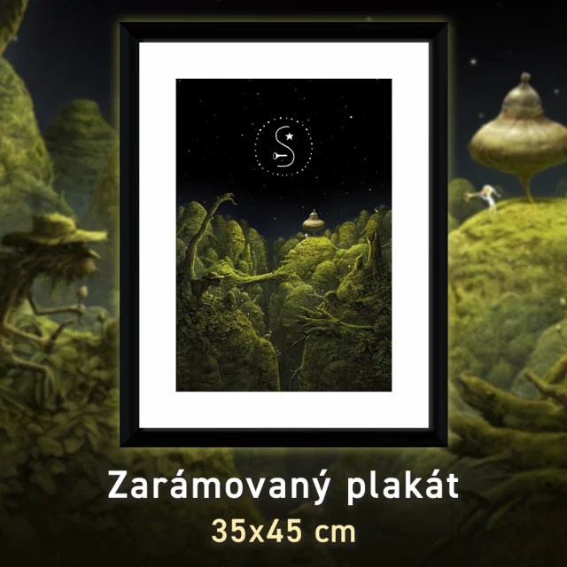 Zarámovaný plakát Xzone Originals - Samorost 3