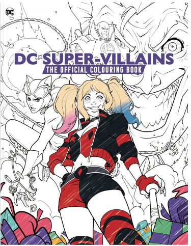 Omalovánky pro dospělé DC: Super-Villains - The Official Colouring Book