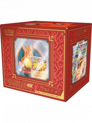 Karetní hra Pokémon TCG - Charizard ex Super Premium Collection