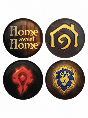 Podtácky World of Warcraft - Symbols (4 ks)