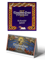 Výhodná sada kalendářů Kingdom Come: Deliverance II 2027 (stolní + nástěnný) CZ