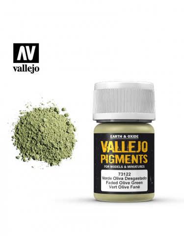 Barevný pigment Faded Olive Green (Vallejo)