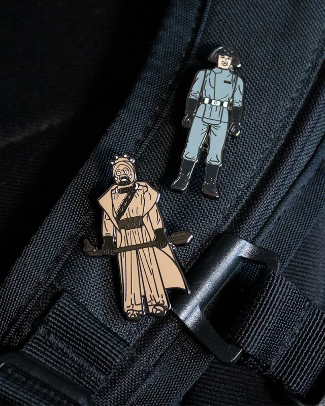 Odznak Star Wars - Tusken Raider & Imperial Death Star Technician (Pin Kings)