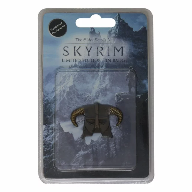Odznak The Elder Scrolls V: Skyrim - Dragonborn Helmet (limitovaná edice)