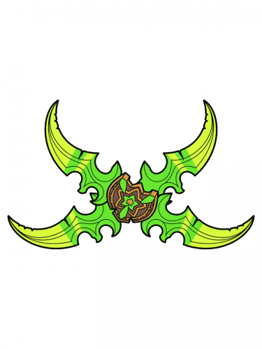 Odznak World Of Warcraft - Illidian Stormrage's Warglaives Pin (Youtooz)