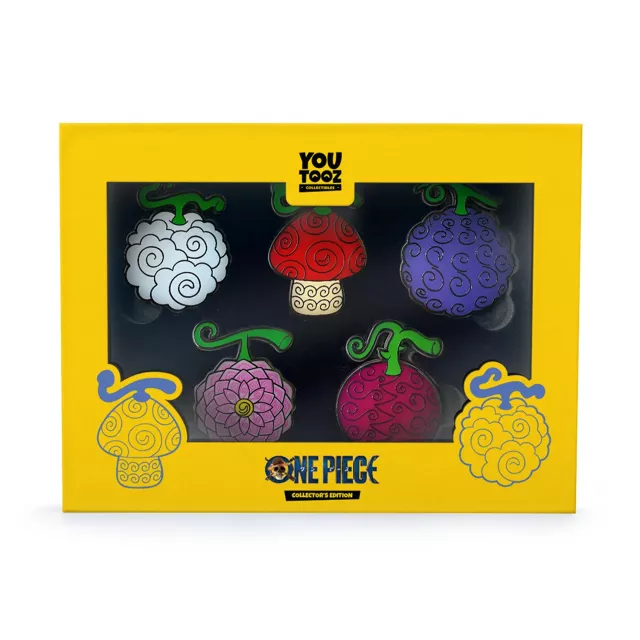 Sada odznaků One Piece - Devil Fruit Pin Set (Youtooz) - Anime
