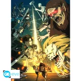Plakát Attack on Titan - Season 4 (2 plakáty)