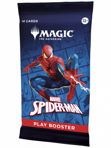 Karetní hra Magic: The Gathering Marvel's Spider-Man - Play Booster (14 karet)