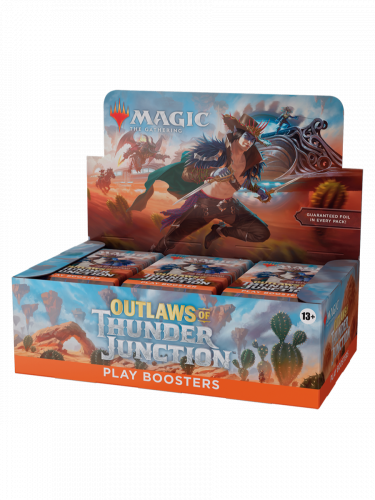 Karetní hra Magic: The Gathering Outlaws of Thunder Junction - Play Booster Box (36 boosterů)