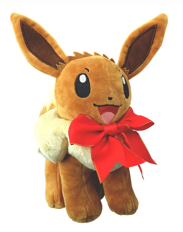 Plyšák Pokémon - Eevee Xmas (20 cm)