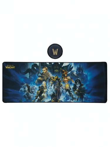 Podložka pod myš World of Warcraft - Legends of Azeroth + podtácek