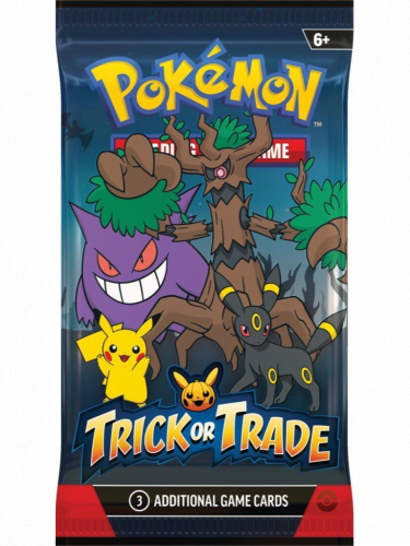 Karetní hra Pokémon TCG: Trick or Trade - BOOster (3 karty) 2024