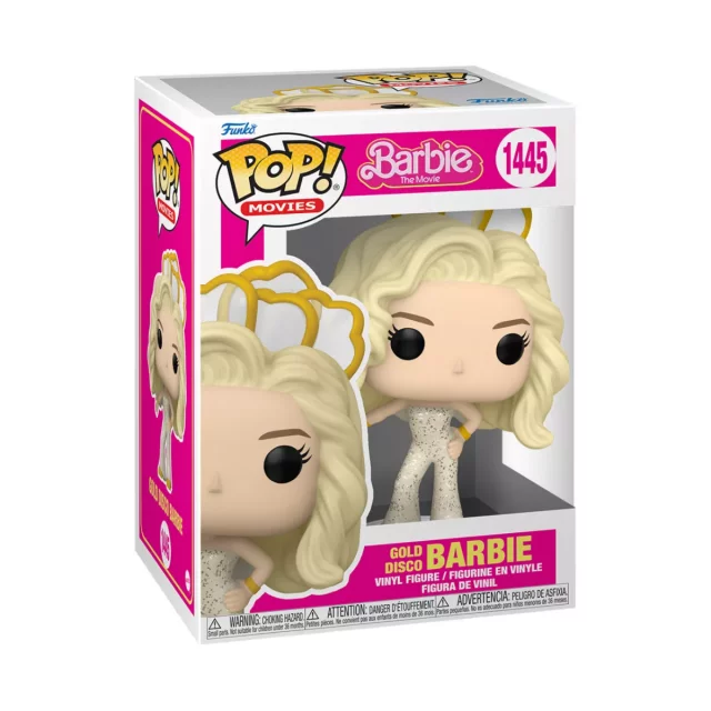 Figurka Barbie - Gold Disco Barbie (Funko POP! Movies 1445)