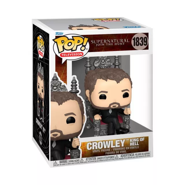 Figurka Supernatural: Join the Hunt - Crowley King of Hell (Funko POP! Television 1839)