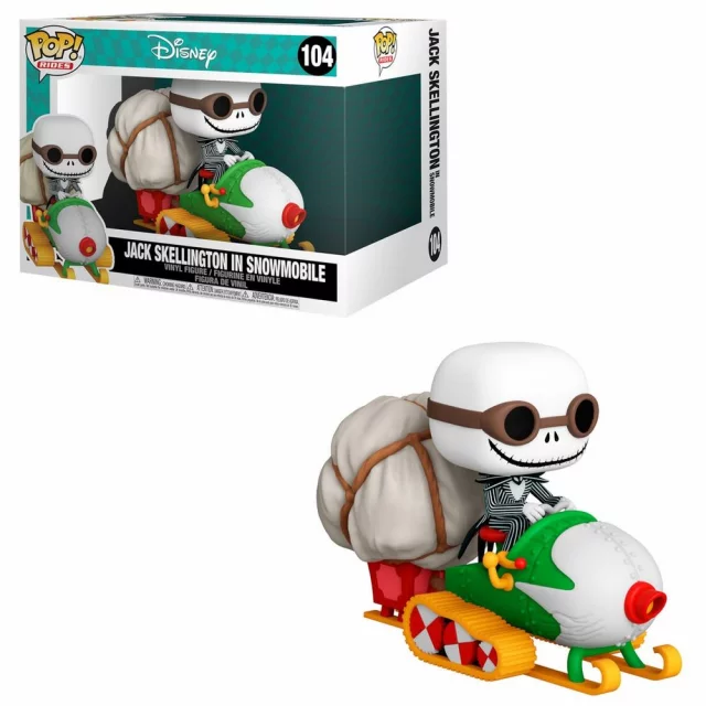 Figurka Disney - Jack Skellington in Snowmobile (Funko POP! Rides 104)