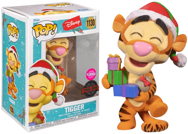 Figurka Disney - Tiger Holiday Flocked Special Edition (Funko POP! Disney 1130)