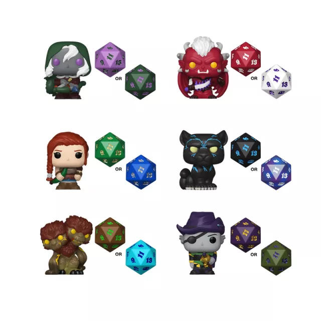 Figurka Dungeons & Dragons - Dice & Figure (Funko Bitty POP) (náhodný výběr) - Funko POP!