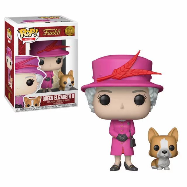 Figurka Icons - Queen Elizabeth II (Funko POP! Royals 01) (poškozený obal)