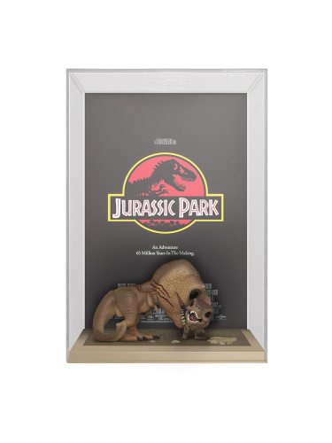 Figurka Jurassic Park - Tyrannosaurus Rex & Velociraptor (Funko POP! Movie Posters 03)