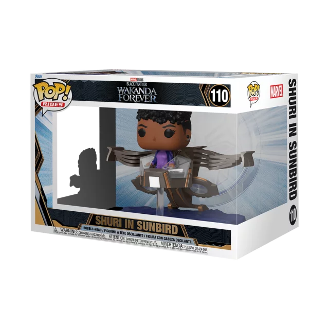 Figurka Marvel: Black Panther: Wakanda Forever - Shuri in Sunbird (Funko POP! Rides 110)