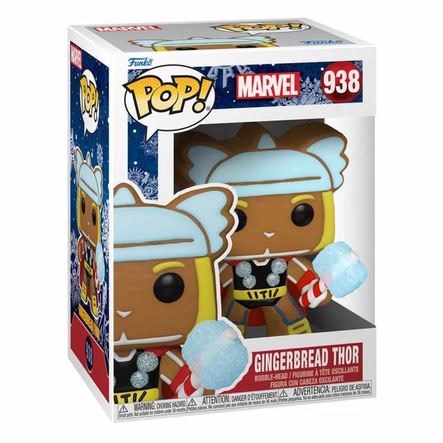 Figurka Marvel - Gingerbread Thor (Funko POP! Marvel 938) (poškozený obal)