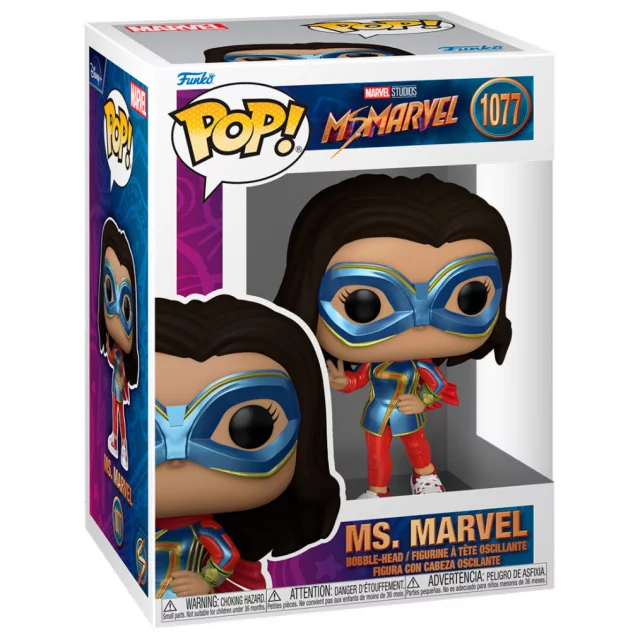 Figurka Marvel: Ms. Marvel - Ms. Marvel (Funko POP! Marvel 1077)