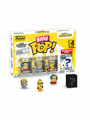 Figurka Minions - Roller Skating Stuart 4-pack (Funko Bitty POP)