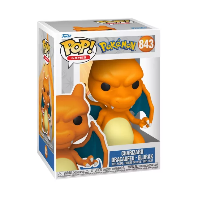 Figurka Pokémon - Charizard (Funko POP! Games 843)