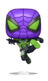 Figurka Spider-Man - Miles Morales Purple Rein Suit Metallic (Funko POP! Games)