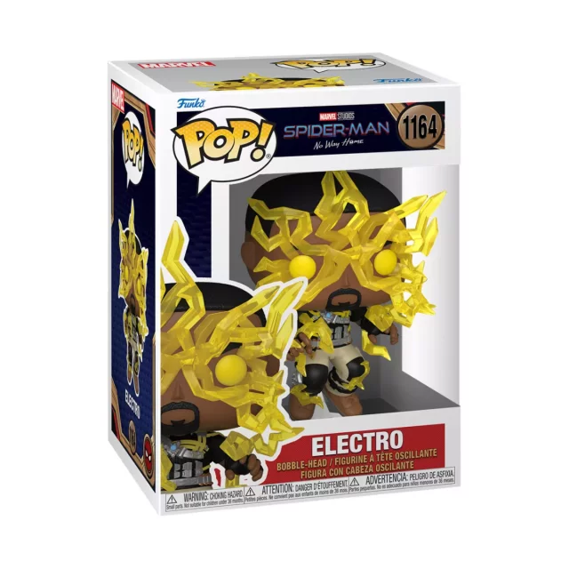 Figurka Spider-Man: No Way Home - Electro (Funko POP! Marvel 1164)