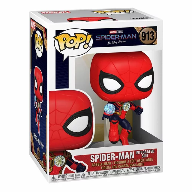 Figurka Spider-Man: No Way Home - Spider-Man Integrated Suit (Funko POP! Marvel 913)