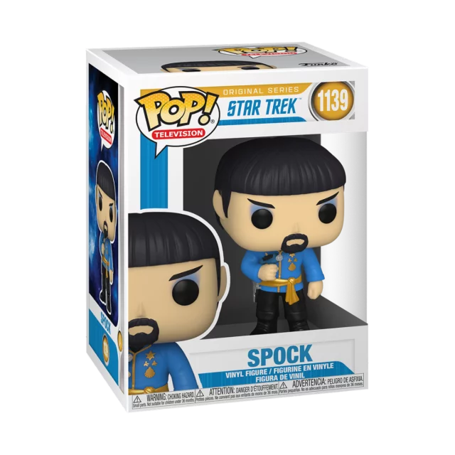 Figurka Star Trek - Spock Mirror Mirror Outfit (Funko POP! Television 1139) (poškozený obal)