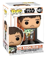 Figurka Star Wars: The Mandalorian - Mando holding Grogu (Funko POP! Star Wars 461)