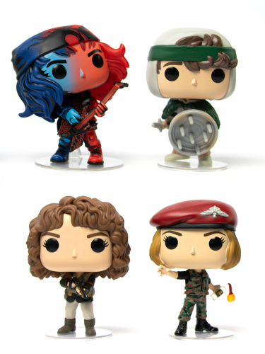 Figurka Stranger Things - Nancy/Robin/Eddie/Dustin (Funko POP! Television 4-Pack) (poškozený obal)