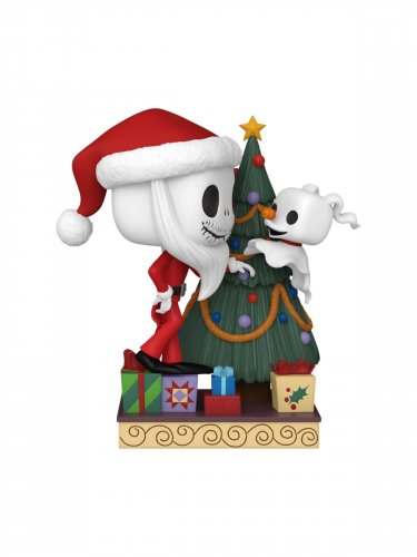 Figurka The Nightmare Before Christmas - Jack Skellington and Zero with Tree (Funko POP! Deluxe 1386)