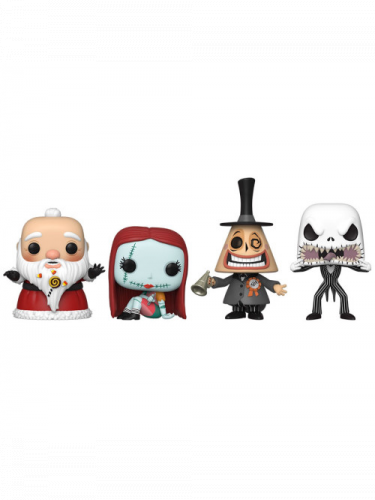 Figurka The Nightmare Before Christmas - Sandy Claws/Sally Sewing/Mayor/Jack Skellington (Funko POP! 4-Pack)