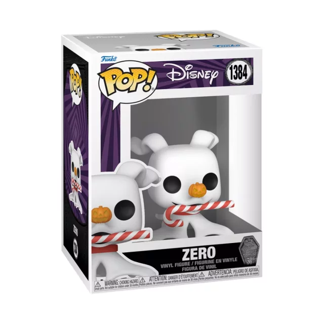 Figurka The Nightmare Before Christmas - Zero (Funko POP! Disney 1384) (poškozený obal)