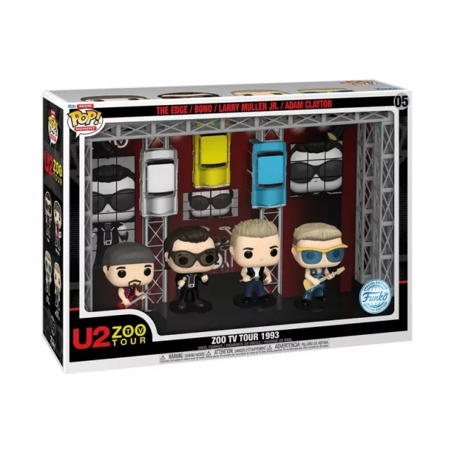 Figurka U2 - U2 Zoo TV Tour (Funko POP! Moment Deluxe 05)