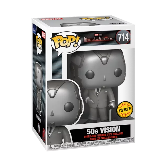 Figurka WandaVision - Vision 50s Chase (Funko POP! Marvel 714) (poškozený obal)