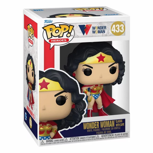 Figurka Wonder Woman - Classic with Cape  (Funko POP! Heroes 433)