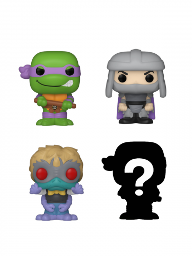 Figurka Želvy Ninja - Donatello 4-pack (Funko Bitty POP)