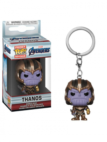 Klíčenka Avengers: Endgame - Thanos (Funko)