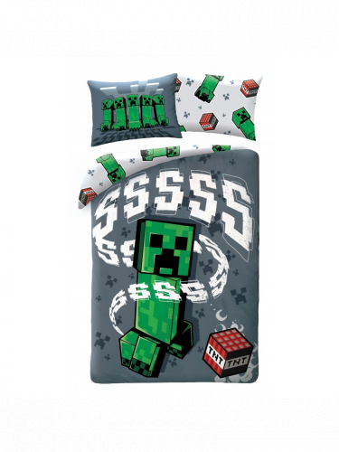 Povlečení Minecraft - Creeper TNT